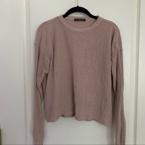 Brandy Melville Light Pink Sweater